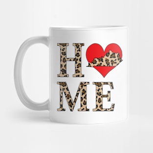 Kentucky Home Leopard Print Mug